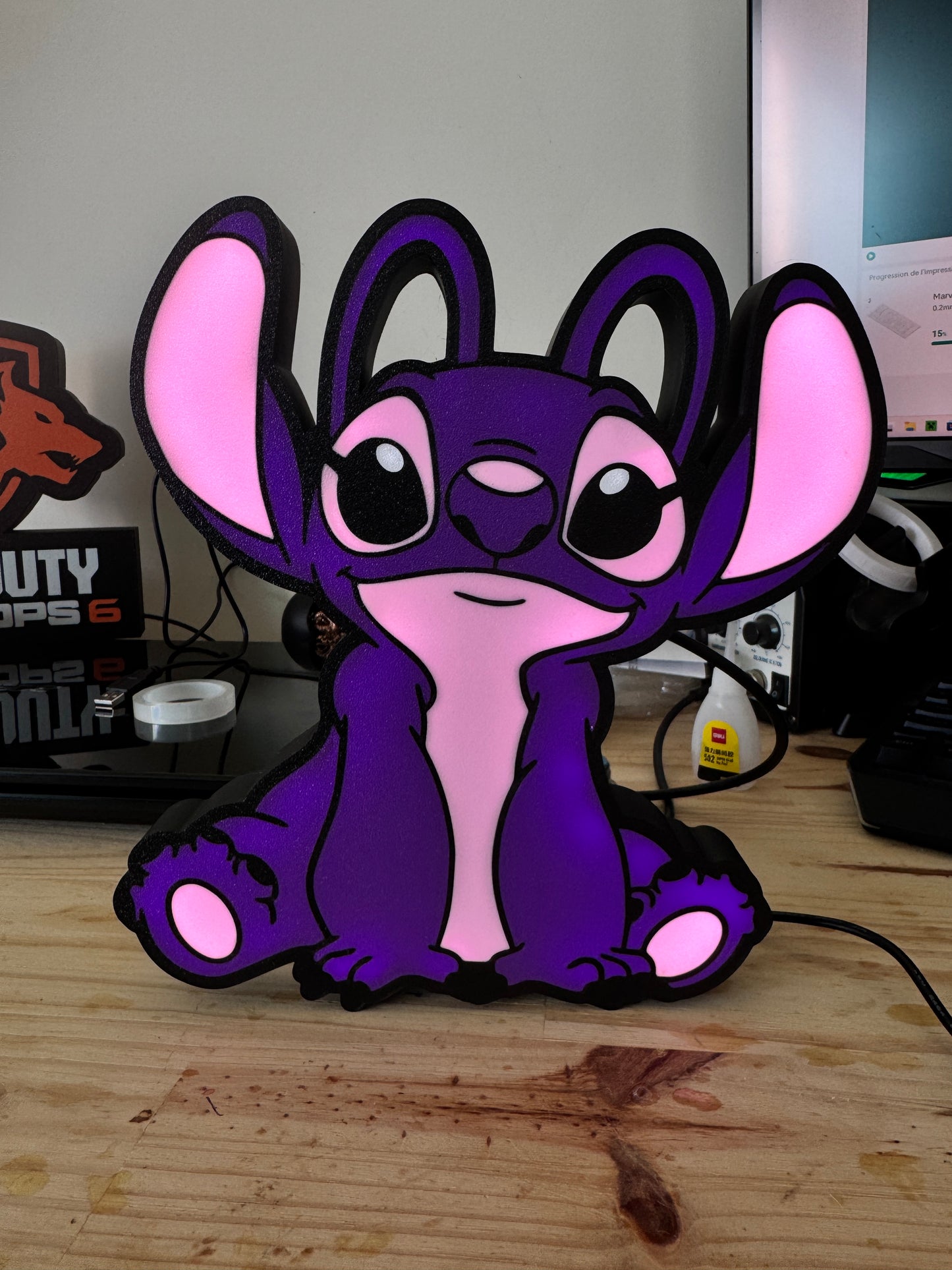 Cadeau personnalisé Lilo & Stitch avec Angel