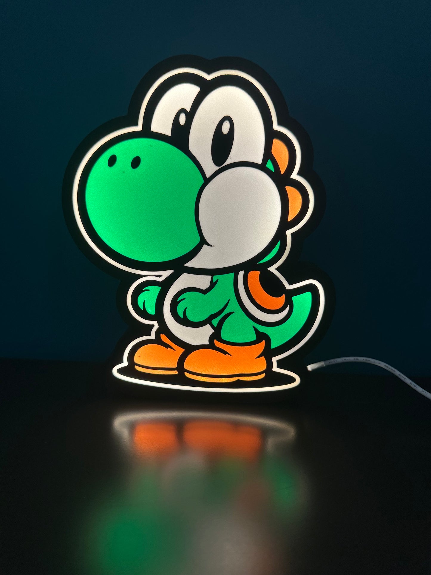 Lampe LED Yoshi fond noir