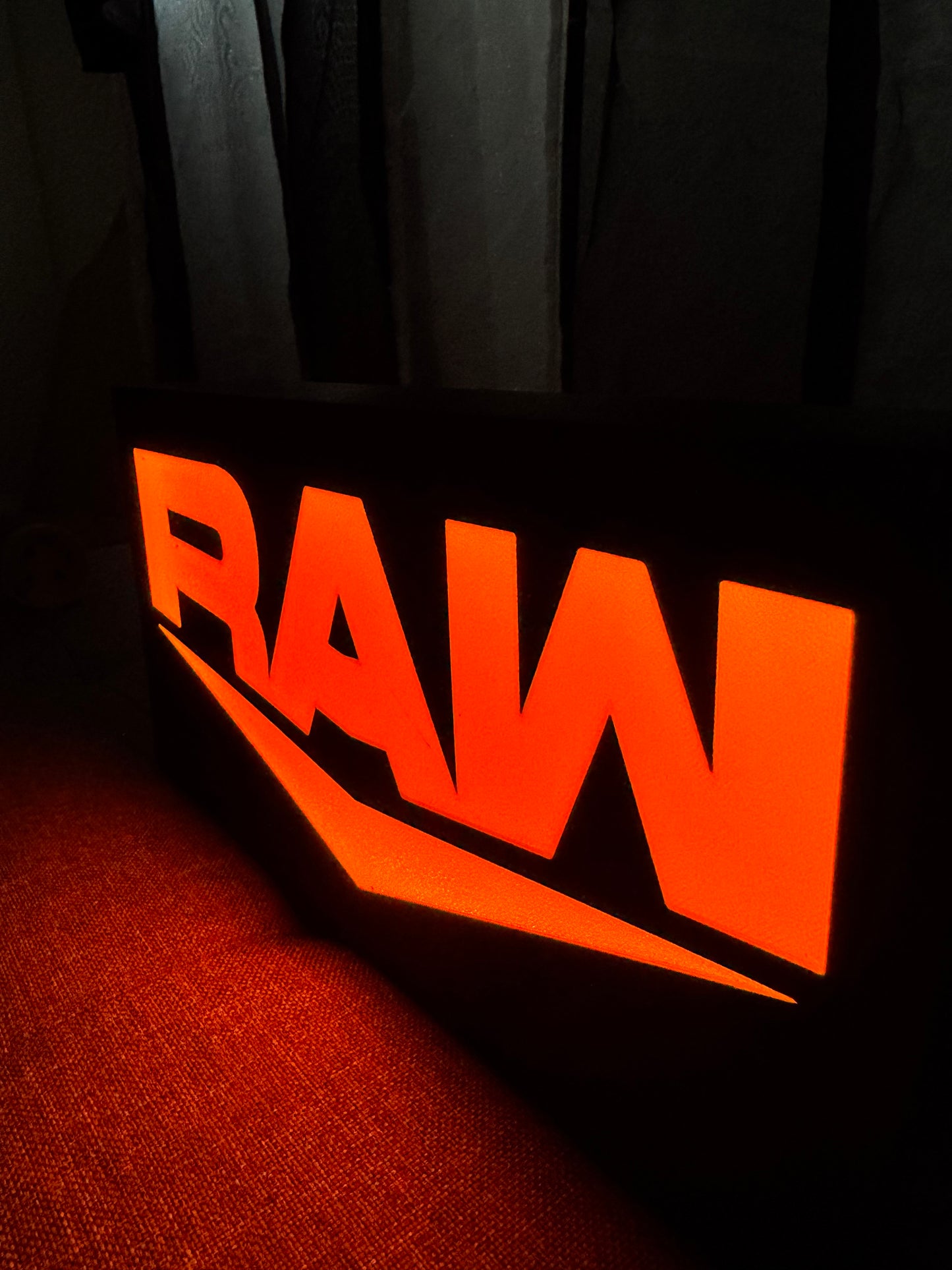 Lightbox 3D catch RAW rouge