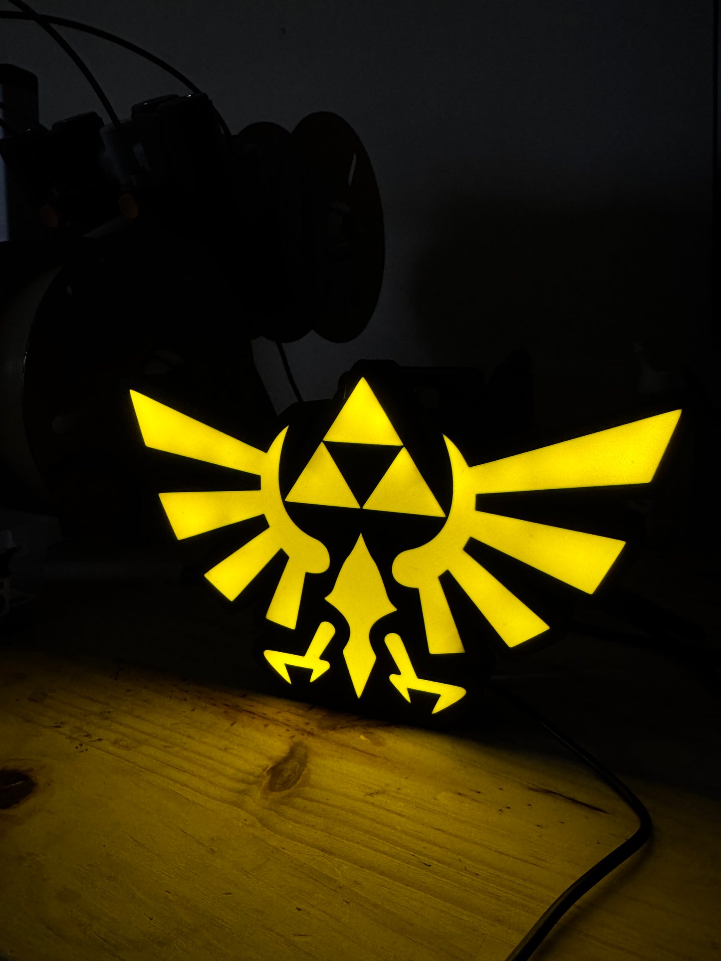 Éclairage LED Triforce fantasy