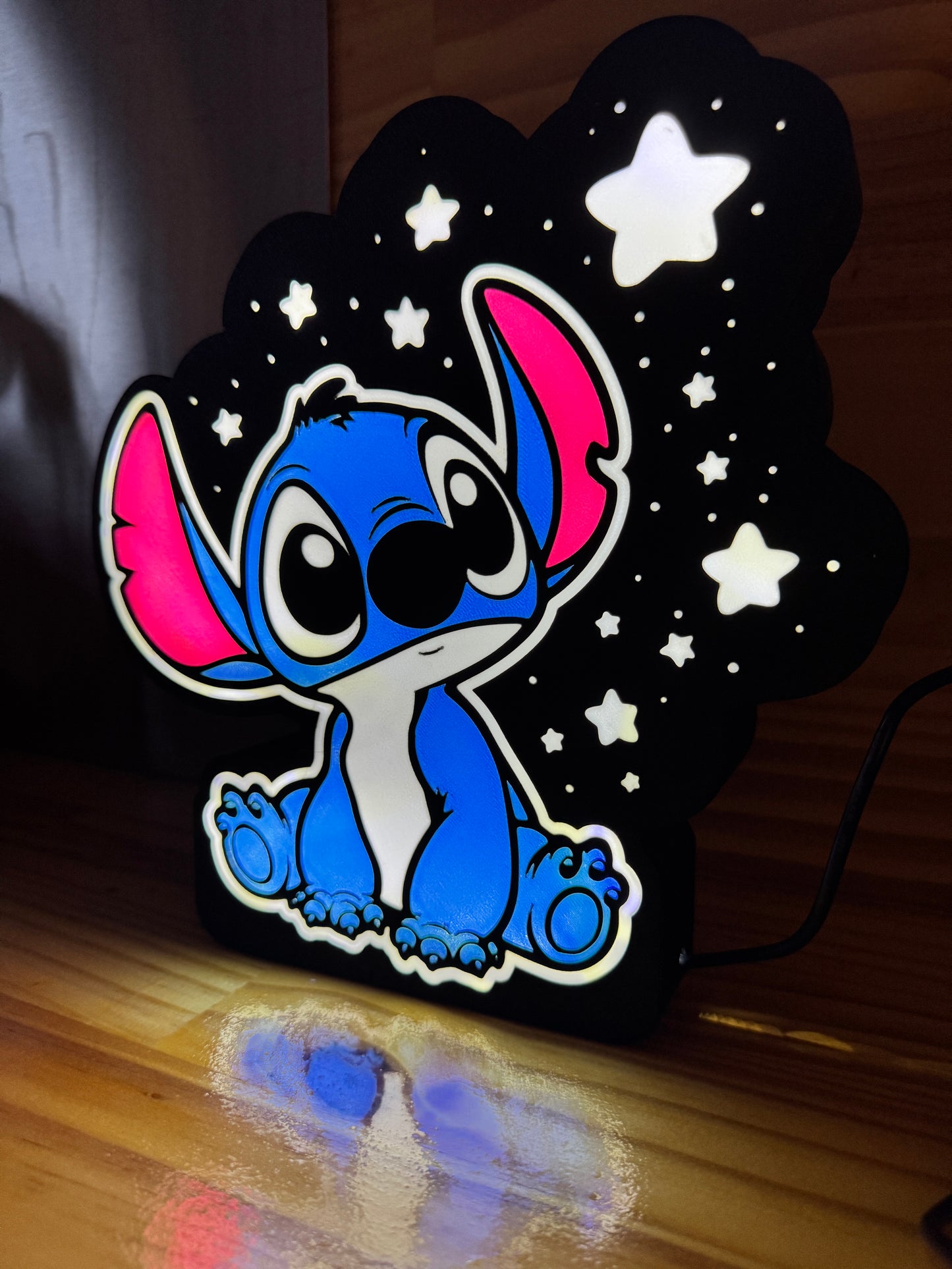 Lampe enfant LED Stitch ciel