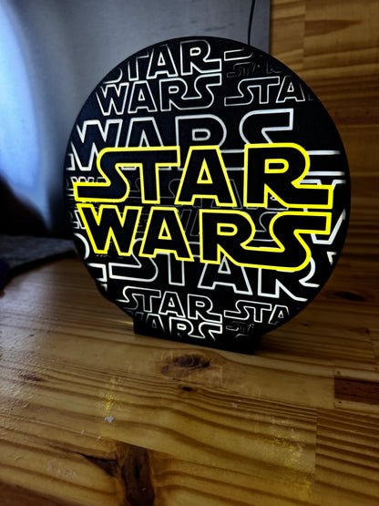 Lightbox 3D design Star Wars
