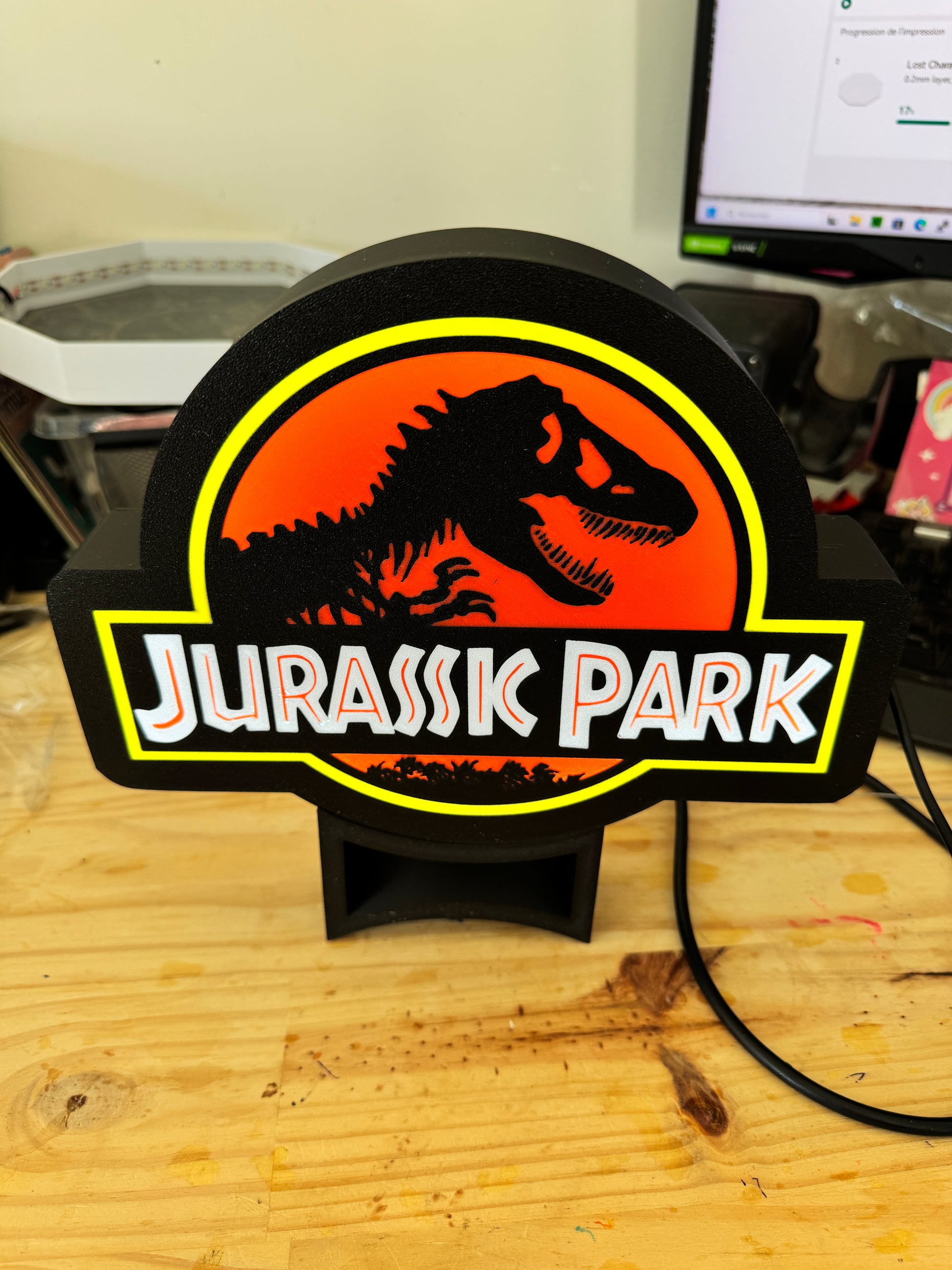 veilleuse dinosaure pour chambre et salon
