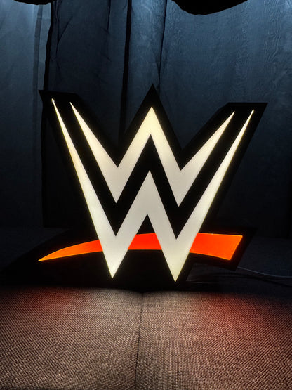 Lightbox 3D logo catch WWE
