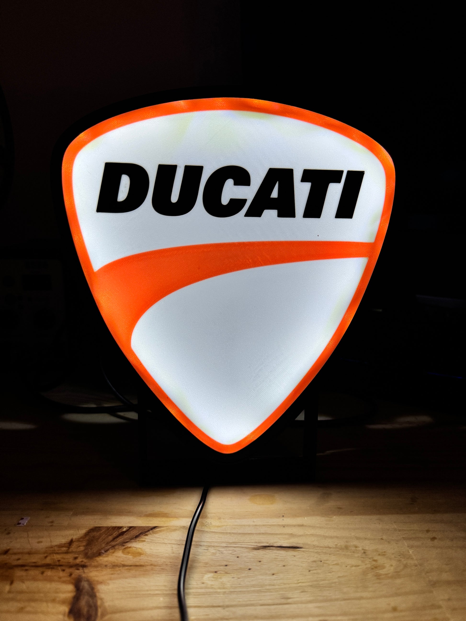 Lampe USB pour fan de Ducati

