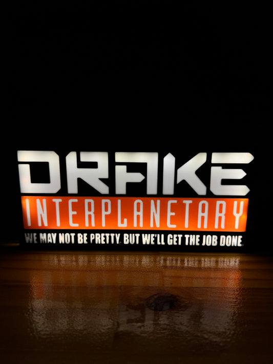 Lightbox LED inspirée de Star Citizen