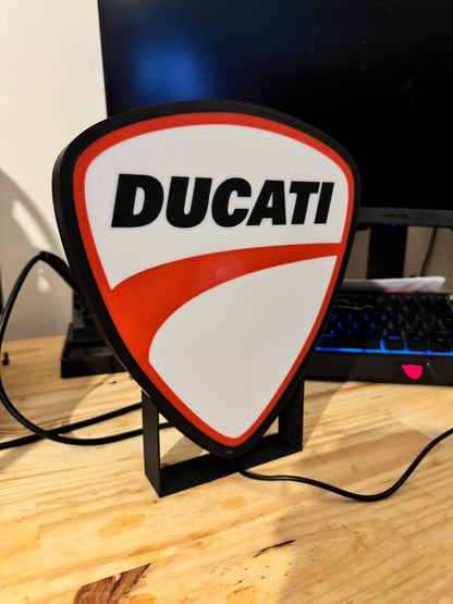 Éclairage LED italien style Ducati
