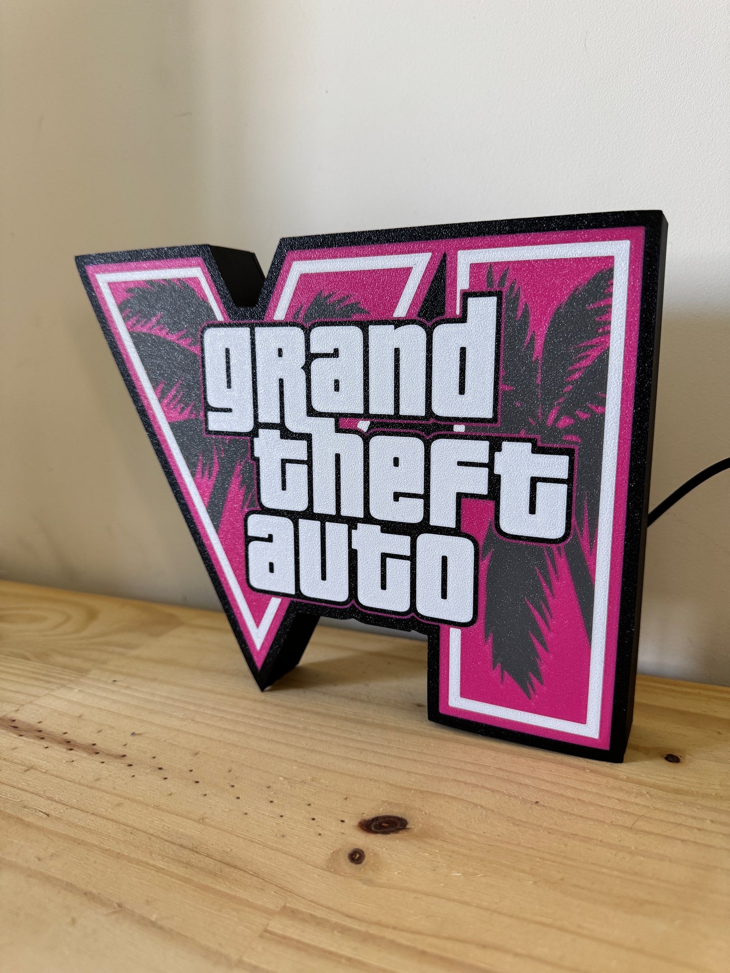 veilleuse USB personnalisable univers GTA

